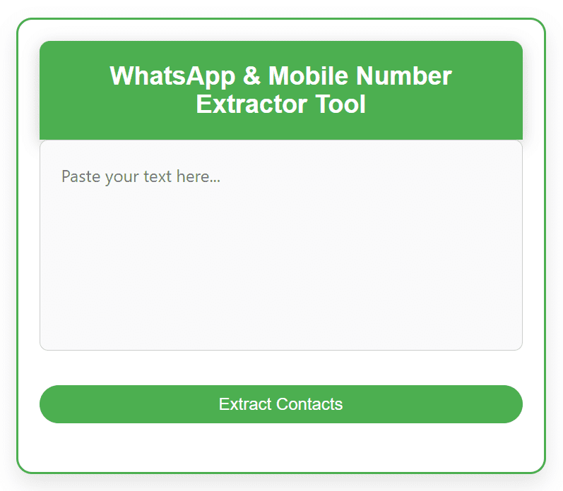 Number Extractor